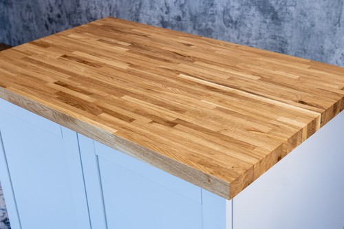 Oak kitchen worktop solid - oak,
