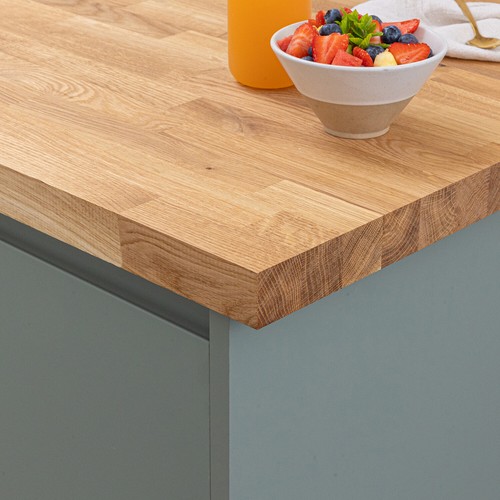 Solid oak wood worktops 40mm - |,