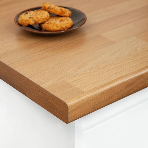 Oak block laminate worktops - block,