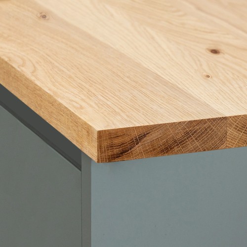 Full stave solid oak worktops - solid,