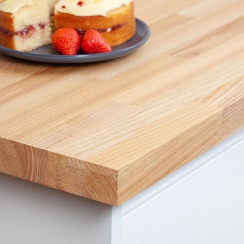 Ash worktop solid wood - solid,